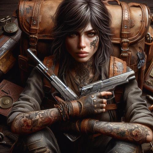 badass-girl-freewebnuaiart