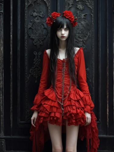 girl-against-door-freewebnuaiart