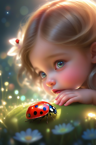 girl-ladybug-freewebnuaiart-2