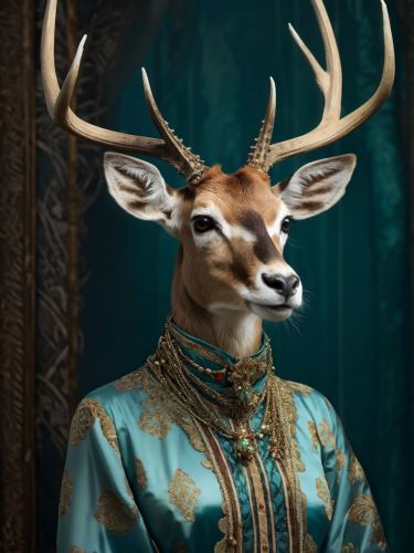 horned-beauty-freewebnuaiart