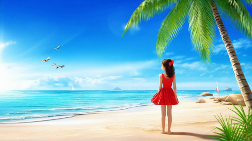 beach-scene-3-freewebnuaiart