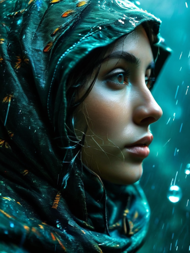girl-in-rain-freewebnuaiart