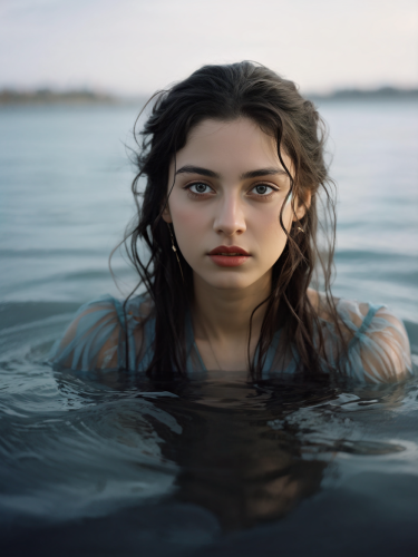 girl-in-the-water-freewebnuaiart