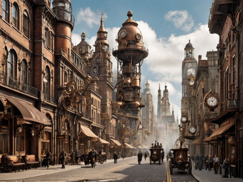 steampunk-city-street-freewebnuaiart