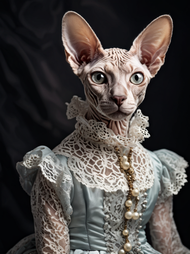 anthropomorphic-cornish-rex-freewebnuaiart