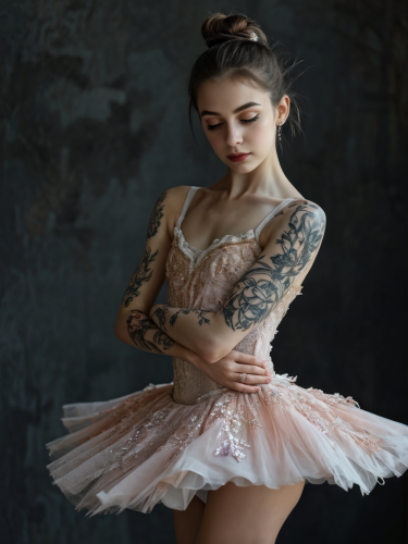 ballerina-girl-with-tatoo-freewebnuaiart