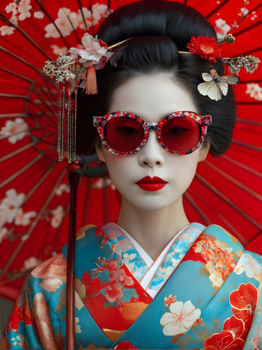 geisha-with-sunglasses