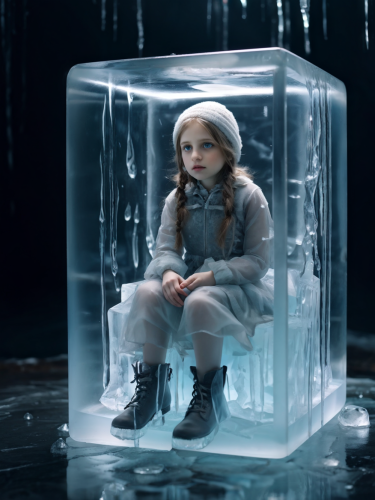 girl-in-icecube-freewebnuaiart