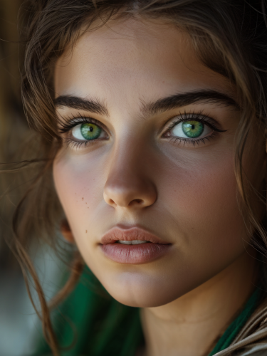 green-eyed-girl-freewebnuaiart