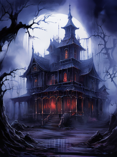 haunted-house-freewebnuaiart