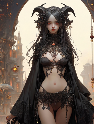 horned-anime-girl-freewebnuaiart