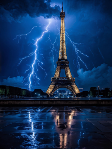 lightning-strikes-the-eiffel-tower-freewebnuaiart