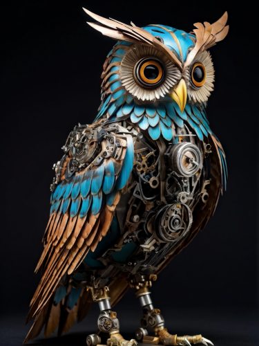 mechanical-owl-freewebnuaiart