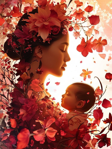 woman-and-child-freewebnuaiart
