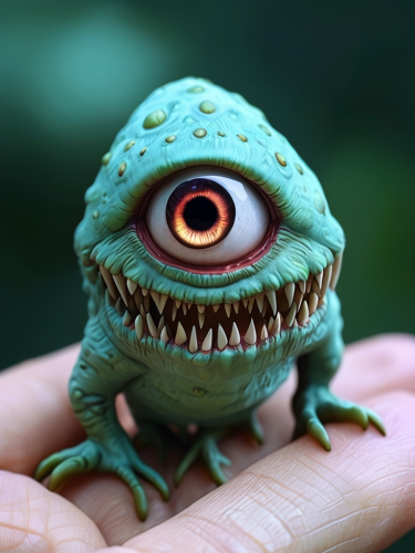 one-eyed-creature-freewebuaiart