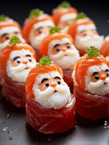 santa-sushi-01-freewebnuaiart