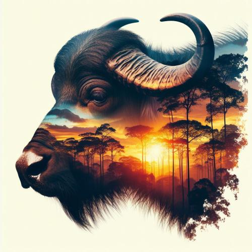 african-animal-buffalo02-freewebnu-digital-art