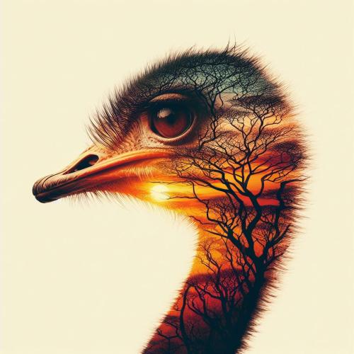 african-animal-ostrich02-freewebnu-digital-art