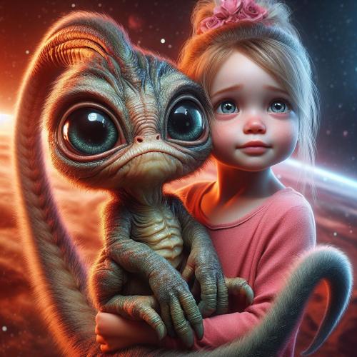 girl-and-alien-pet-freewebnu-digital-art-016