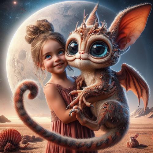 girl-and-alien-pet-freewebnu-digital-art-017