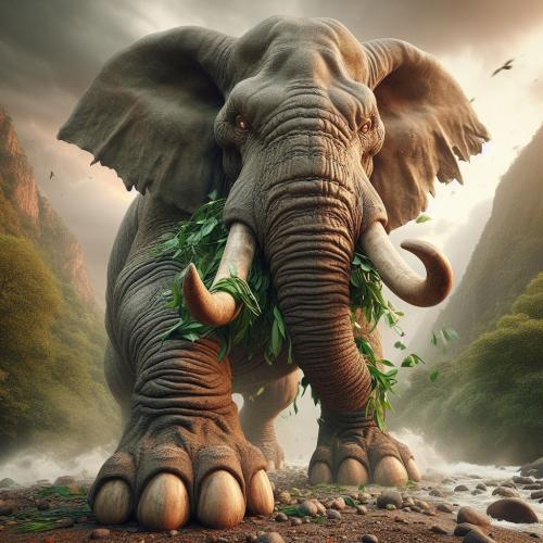 angry-animal-elephant-freewebnu-digital-art