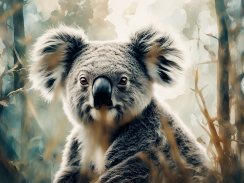 australian-fauna-koala-freewebnu-digital-art