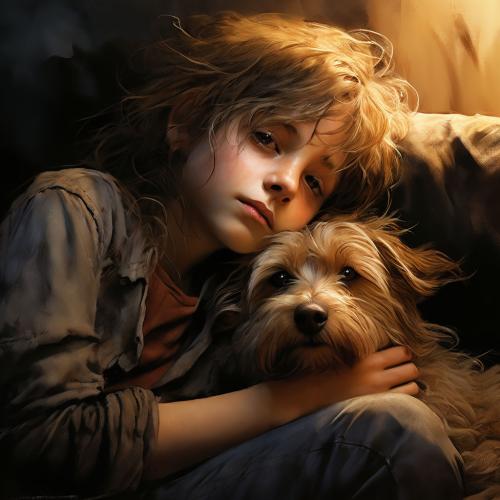 child-and-dog-freewebnu-digital-art-005