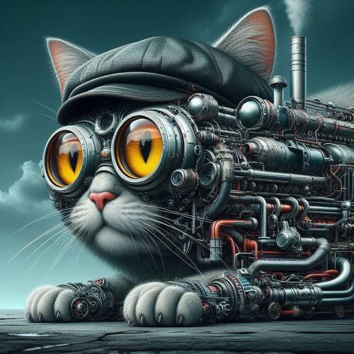 dieselpunk-cats-freewebnu-digital-art-012