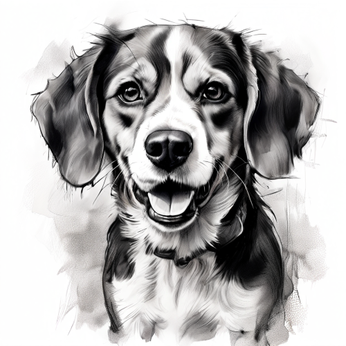 dog-breeds-beagle-02-freewebnu-digital-art