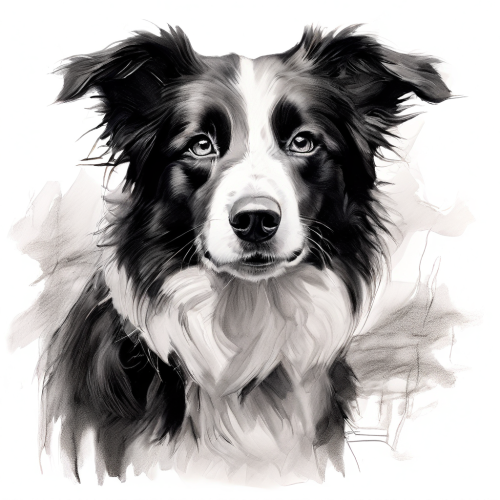 dog-breeds-border-collie-01-freewebnu-digital-art