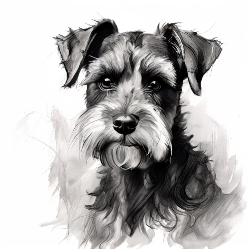 dog-breeds-schnauzer-02-freewebnu-digital-art