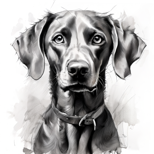 dog-breeds-weimaraner-02-freewebnu-digital-art