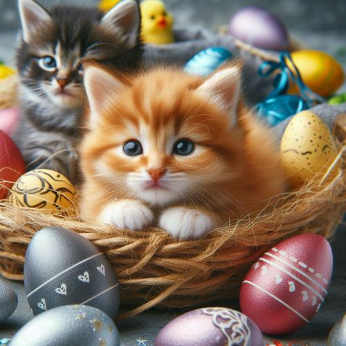 easteregg-and-kitten-2-freewebnu-digital-art-005