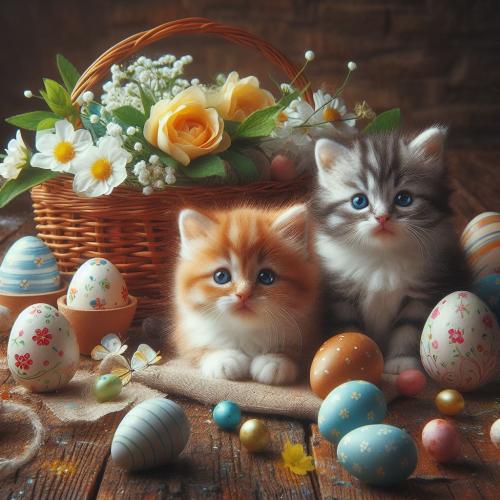 easteregg-and-kitten-2-freewebnu-digital-art-006