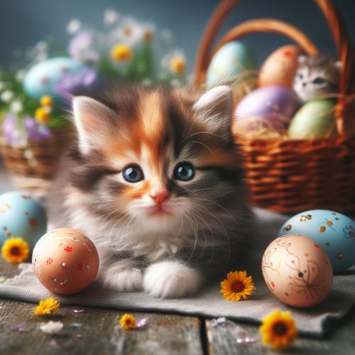 easteregg-and-kitten-2-freewebnu-digital-art-018