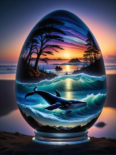 glass-egg-whale-freewebnu-digital-art