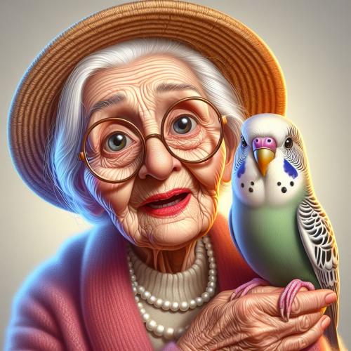 old-lady-and-pet-freewebnu-digital-art-005