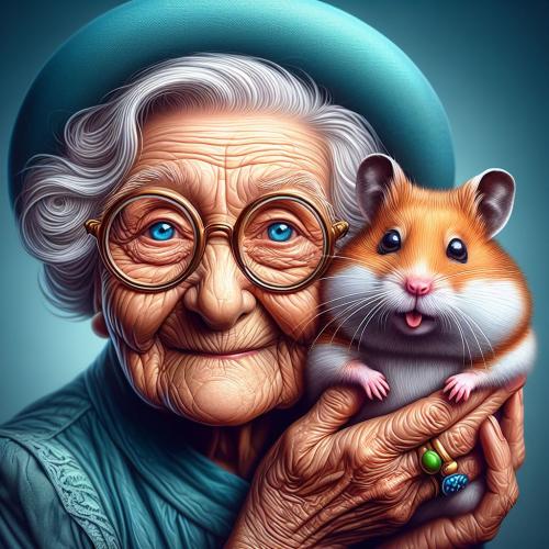 old-lady-and-pet-freewebnu-digital-art-007