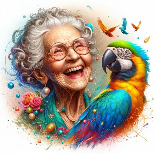 old-lady-and-pet-freewebnu-digital-art-008