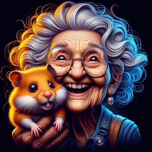 old-lady-and-pet-freewebnu-digital-art-013