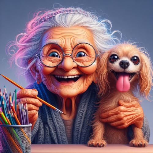 old-lady-and-pet-freewebnu-digital-art-019