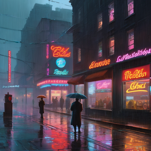 rainy-city-freewebnu-digital-art-001