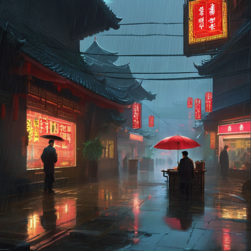 rainy-city-freewebnu-digital-art-006