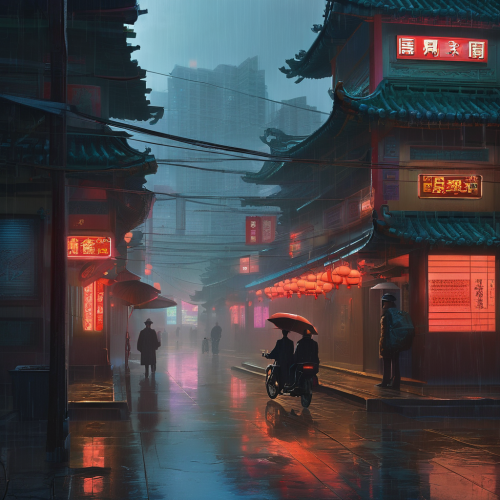 rainy-city-freewebnu-digital-art-007