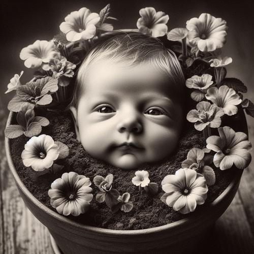 babies-in-flowerpots-freewebnu-digital-art-004