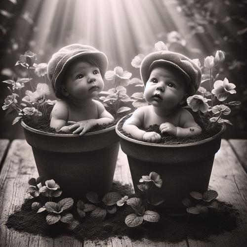 babies-in-flowerpots-freewebnu-digital-art-022