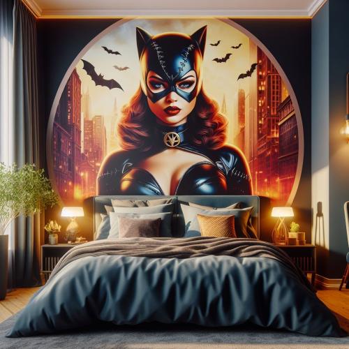 Catwoman-bedroom-freewebnu-digital-art