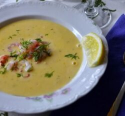 Seafood soup with prawns and crayfish tails 0 (0)