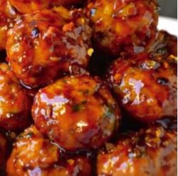 Baked Orange Chicken Meatball Recipe 0 (0)