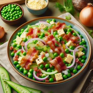 Pea Salad with Bacon